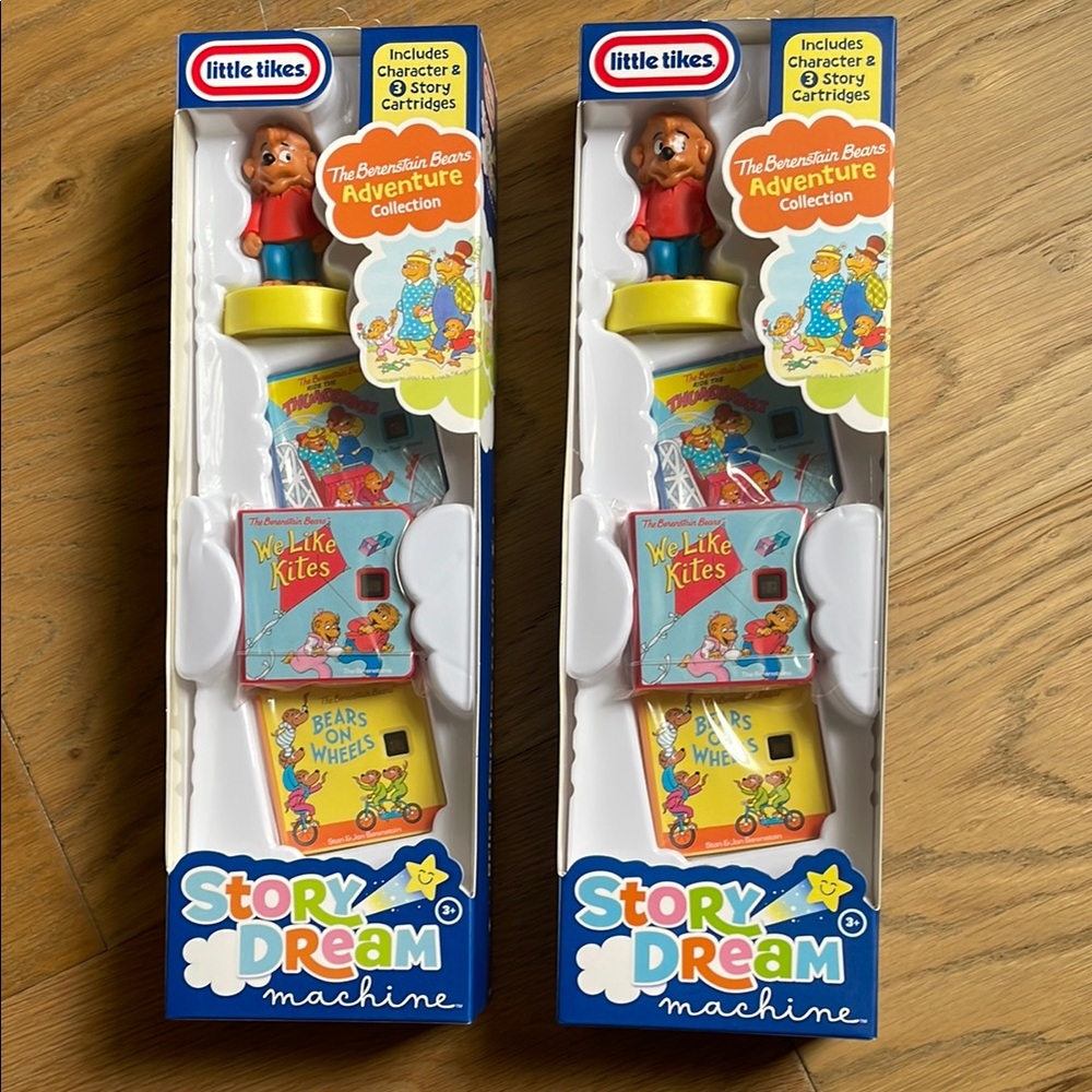 Little Tikes The Bernstein Bears Collection Character and Story Cartridges, NWT